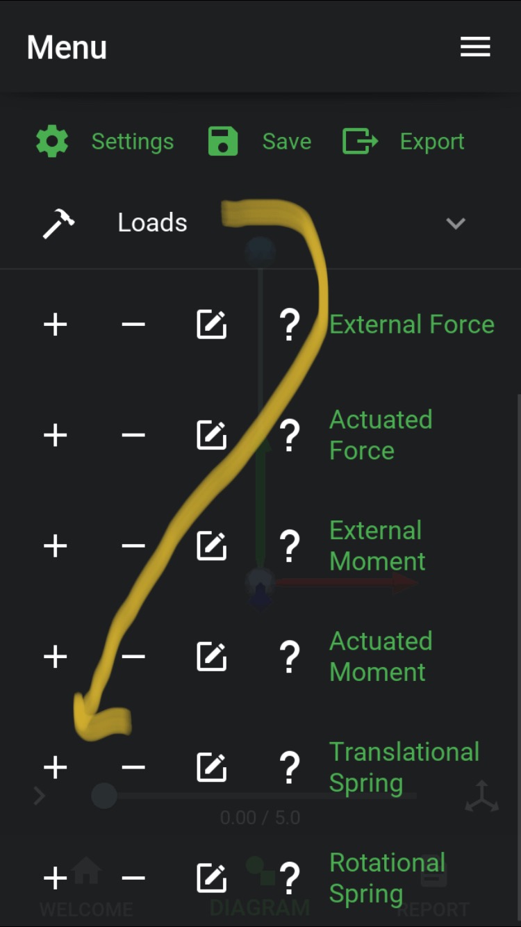 Edit menu